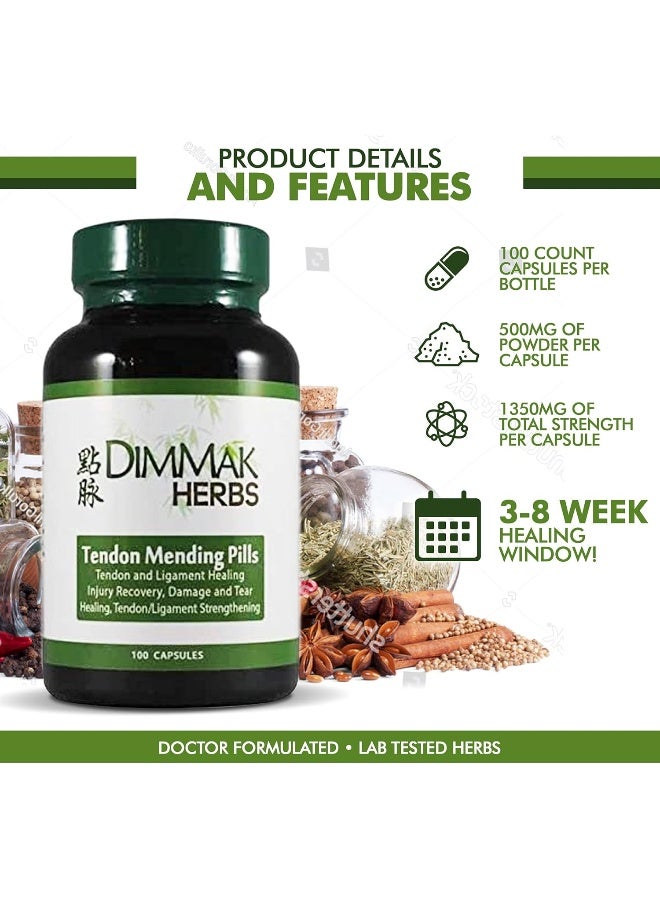 Dimmak Herbs Tendon Mending Pills Tendon and Ligament Regeneration and Repair - Image 3